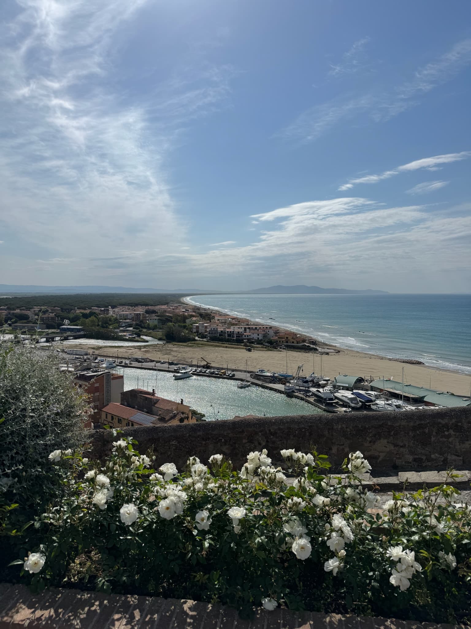 Hafen, Strand und Küste von Castiglione della Pescaia