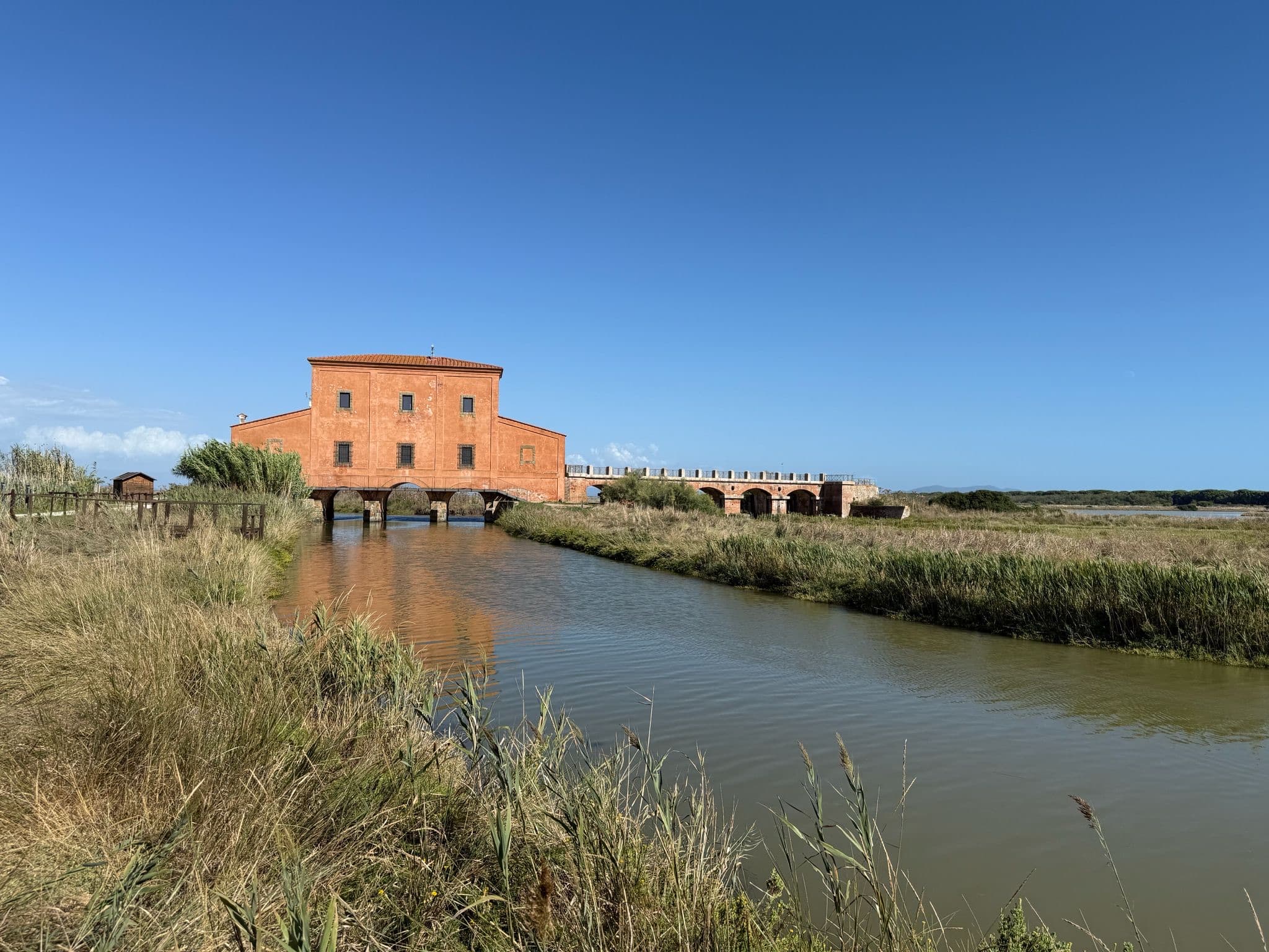 Casa Rossa im Feuchtgebiet Diaccia Botrona